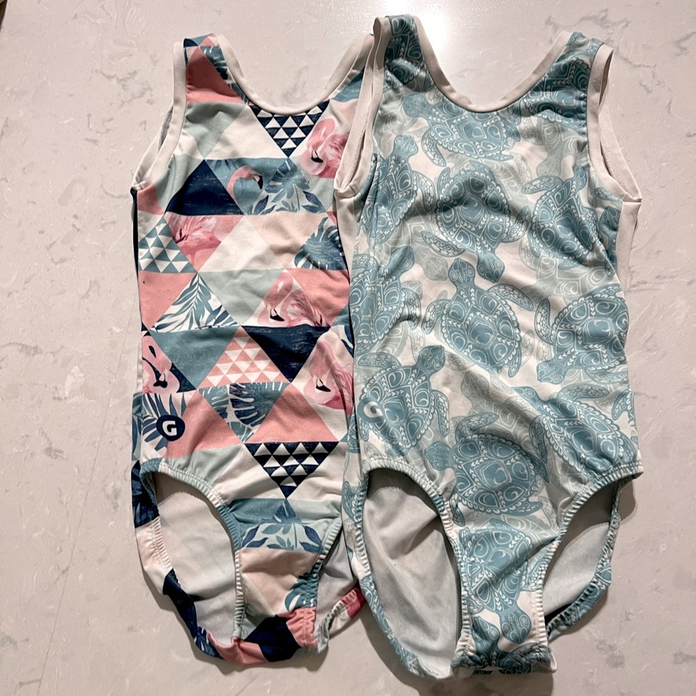 GymGear Canada Leotards. EUC only used a few months.